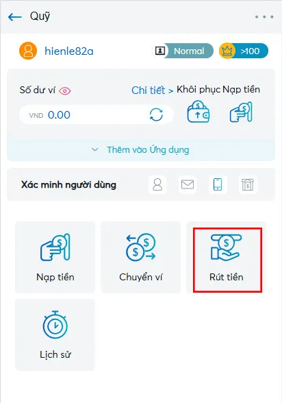 Rút tiền BK8 nhanh chóng và an toàn với 3 bước đơn giản